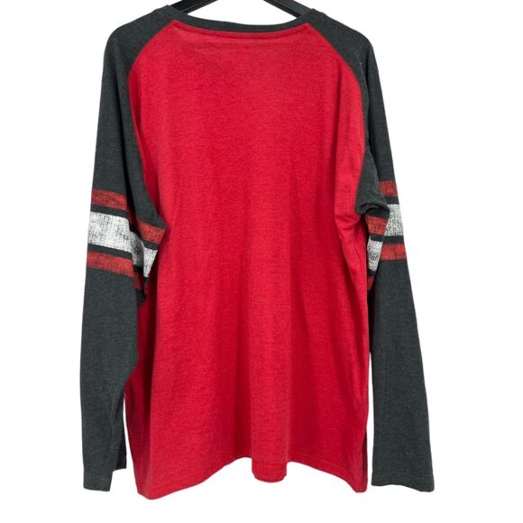 NHL Red Wings t-shirt 2XL mens long sleeve Hockey shirt soft athletic top - Picture 2 of 5